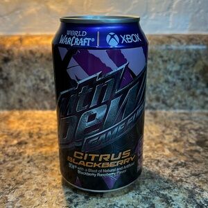 Mountain Dew Game Fuel Citrus BlackBerry - World of Warcraft